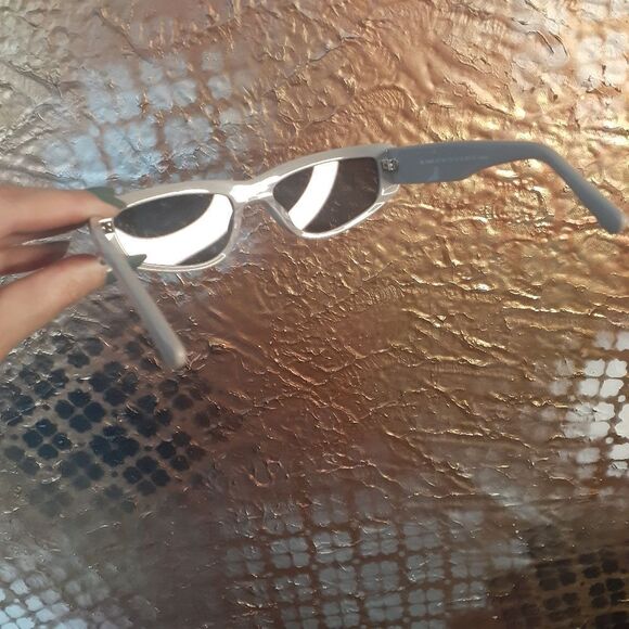 Nwot Zara Grey Cat Eye Sunglasses - Picture 9 of 16